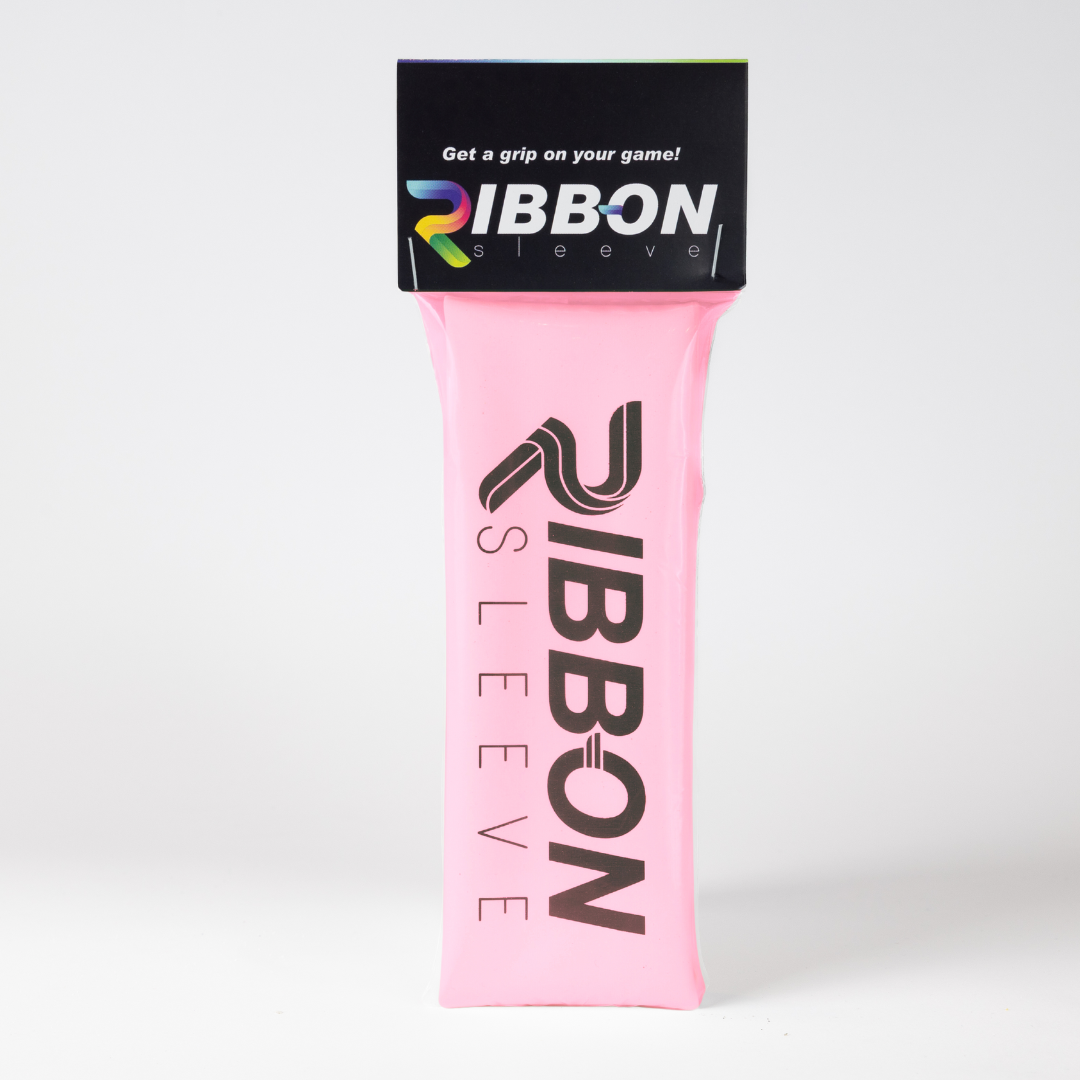 Ribbon SLEEVE Hockey Stick Grip - Pink